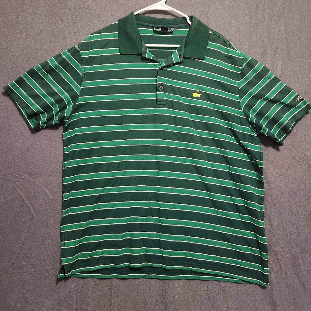 Masters Collection XXL Green Polo Stripes